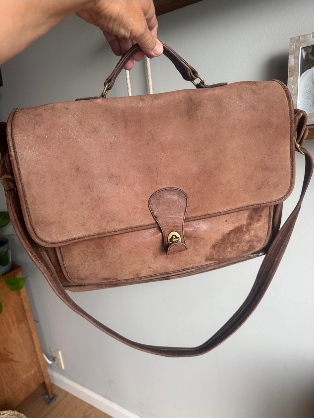 Coach Vintage late 80s early 90s Metropolitan Briefcase